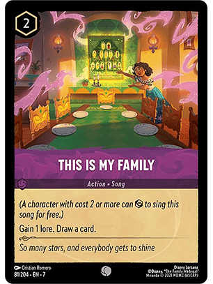 This Is My Family - 81/204 - Common - 7 