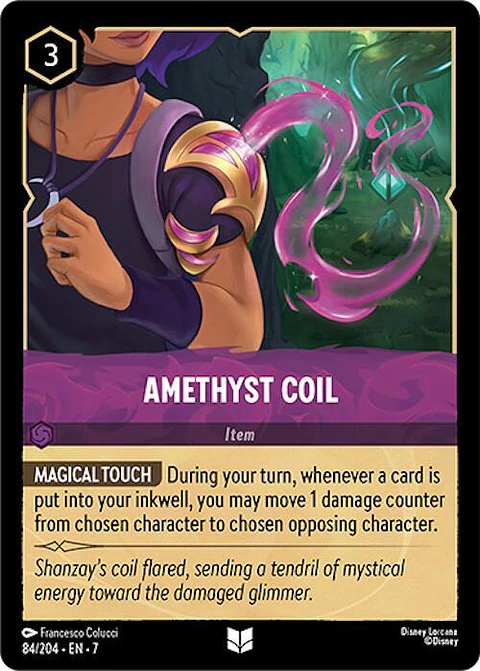 Amethyst Coil - 84/204 - Uncommon - 7 