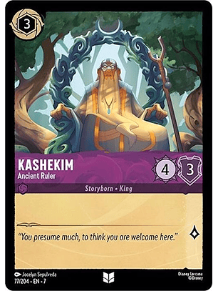 Kashekim - Ancient Ruler - 77/204 - Uncommon - 7 