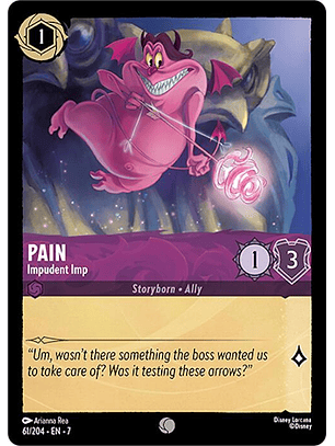 Pain - Impudent Imp - 61/204 - Common - 7 