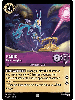 Panic - High-Strung Imp - 75/204 - Common - 7 