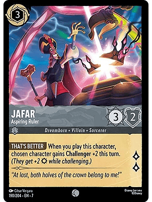 Jafar - Aspiring Ruler - 190/204 - Common - 7 