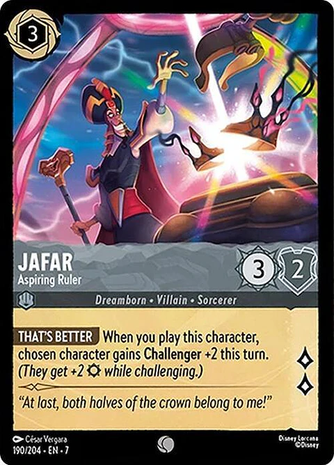 Jafar - Aspiring Ruler - 190/204 - Common - 7 