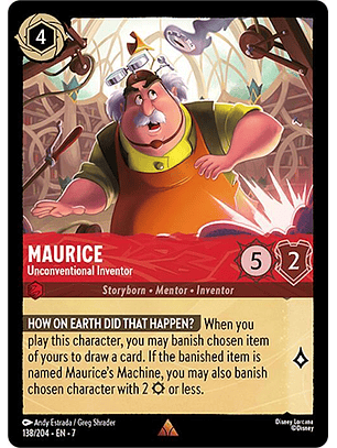 Maurice - Unconventional Inventor - 138/204 - Rare - 7 
