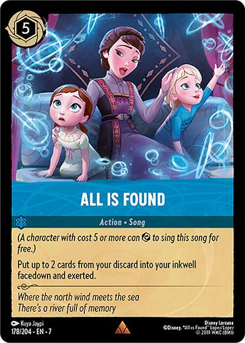 All Is Found - 178/204 - Rare - 7 