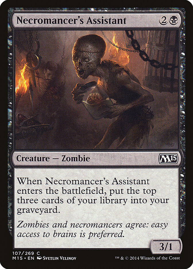 Necromancer's assistant  - M15 - C 1