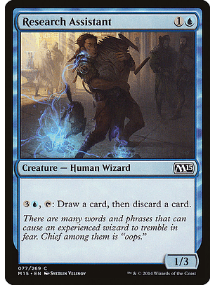 Research assistant - M15 - C