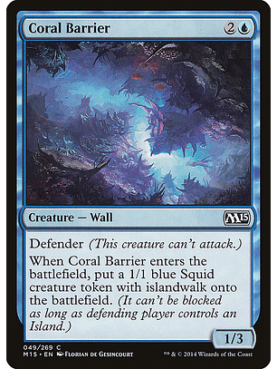 coral barrier - M15 - C
