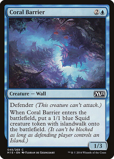 coral barrier - M15 - C