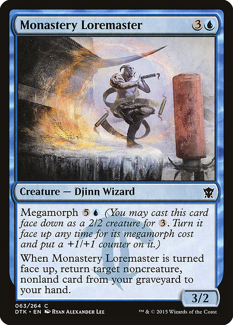 Monastery loremaster - DTK - C