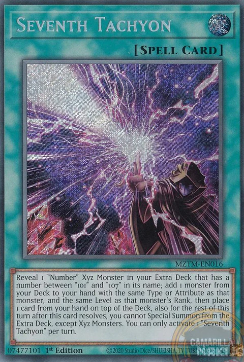 Seventh Tachyon - MZTM-EN016 - Secret Rare 