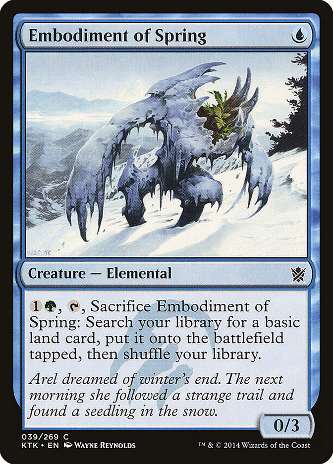 Embodiment of spring -  KTK - C 1
