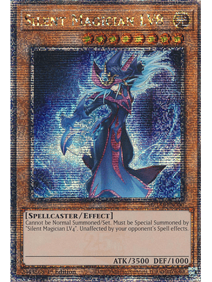 Silent Magician LV8 - MZTM-EN000 - Quarter Century Secret Rare