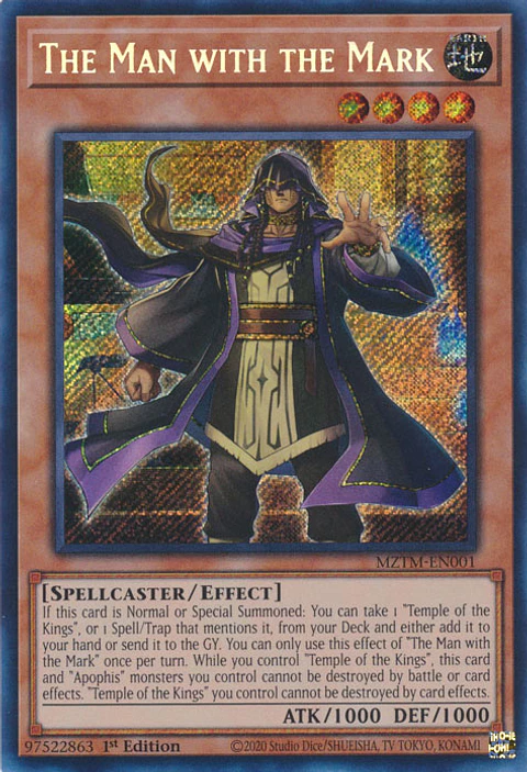 The Man with the Mark - MZTM-EN001 - Secret Rare 