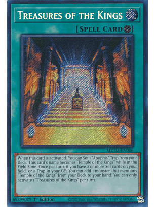 Treasures of the Kings - MZTM-EN006 - Secret Rare 