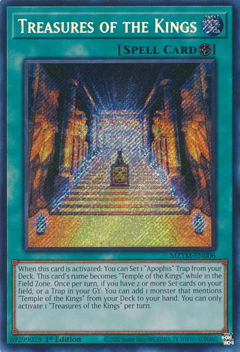 Treasures of the Kings - MZTM-EN006 - Secret Rare 