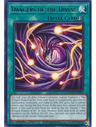 Dangers of the Divine - MZTM-EN008 - Rare 