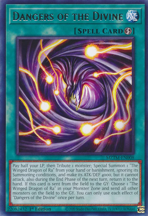 Dangers of the Divine - MZTM-EN008 - Rare 