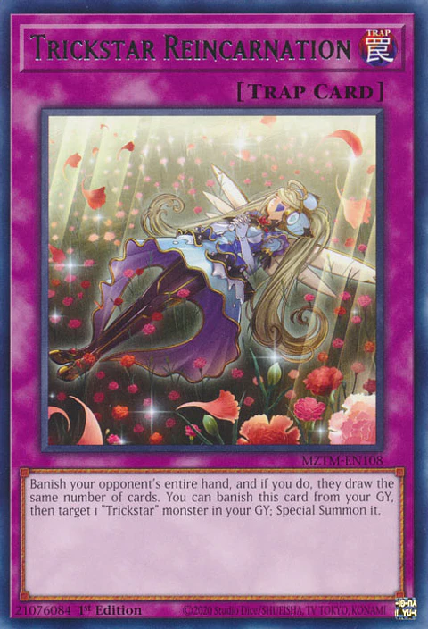 Trickstar Reincarnation - MZTM-EN108 - Rare 