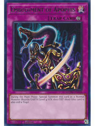 Embodiment of Apophis - MZTM-EN104 - Rare 