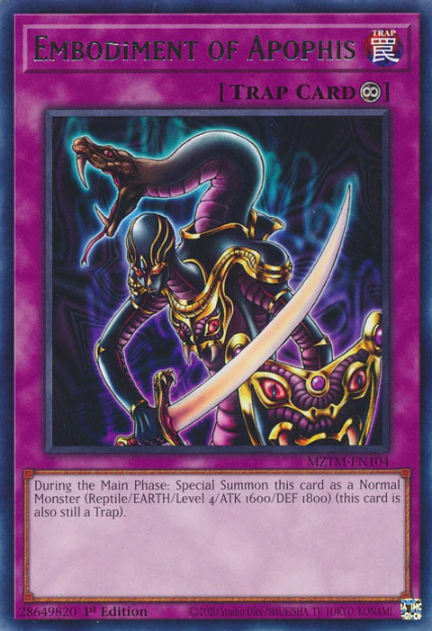 Embodiment of Apophis - MZTM-EN104 - Rare 