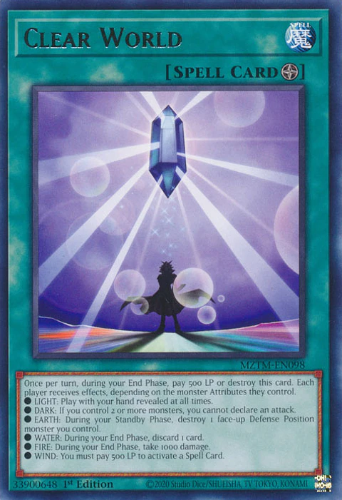 Clear World - MZTM-EN098 - Rare 
