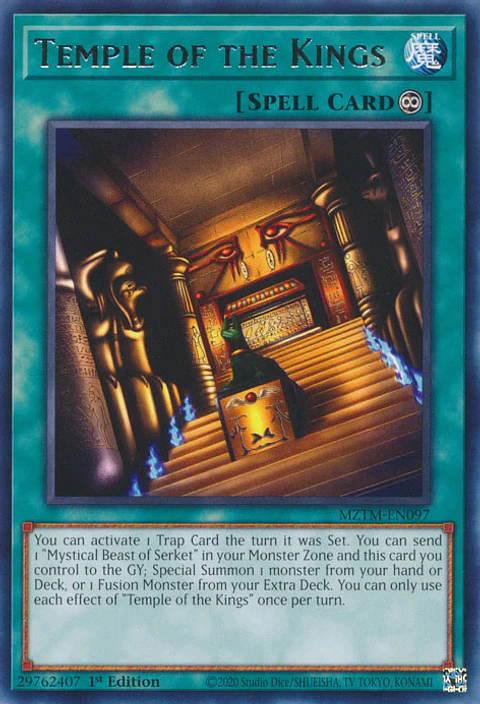 Temple of the Kings - MZTM-EN097 - Rare 