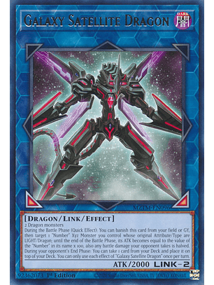 Galaxy Satellite Dragon - MZTM-EN096 - Rare 