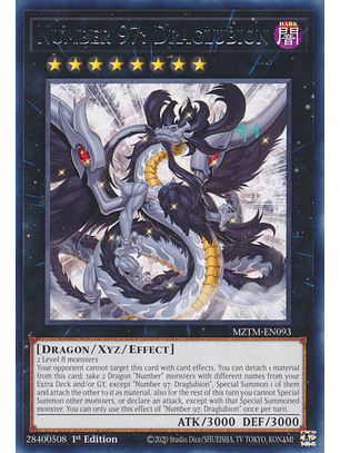 Number 97: Draglubion - MZTM-EN093 - Rare 