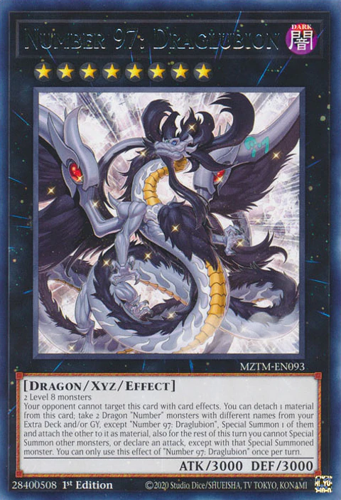 Number 97: Draglubion - MZTM-EN093 - Rare 