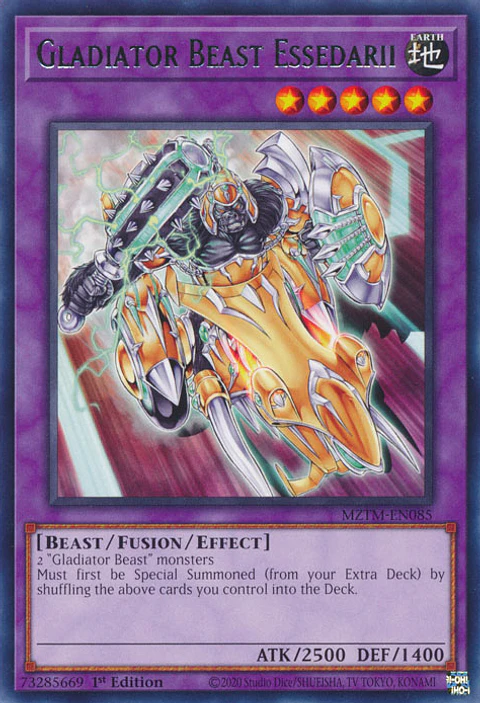 Gladiator Beast Essedarii - MZTM-EN085 - Rare 