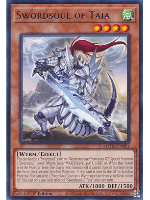 Swordsoul of Taia - MZTM-EN081 - Rare 