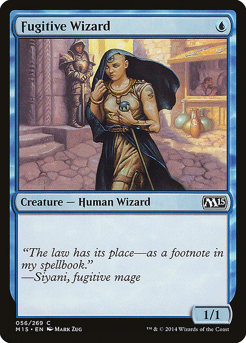 Fugitive wizard - M15 - C