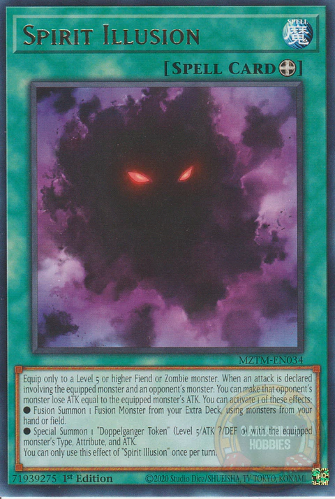 Spirit Illusion - MZTM-EN034 - Rare 