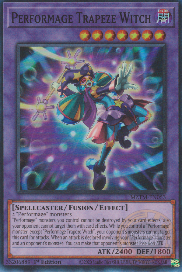 Performage Trapeze Witch - MZTM-EN053 - Super Rare  1