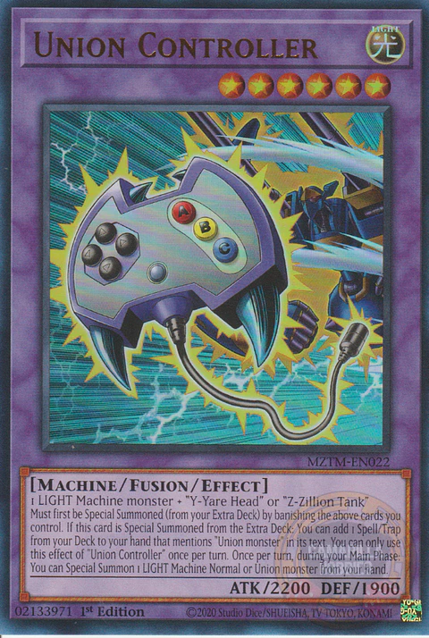 Union Controller - MZTM-EN022 - Ultra Rare 