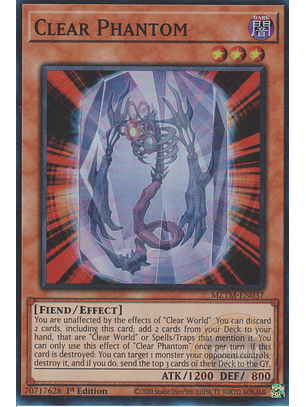Clear Phantom - MZTM-EN037 - Super Rare 
