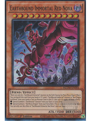 Earthbound Immortal Red Nova - MZTM-EN044 - Super Rare 