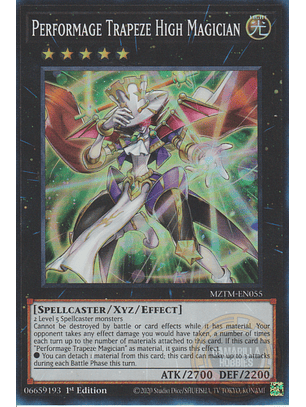 Performage Trapeze High Magician - MZTM-EN055 - Super Rare 