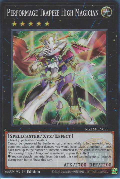 Performage Trapeze High Magician - MZTM-EN055 - Super Rare 