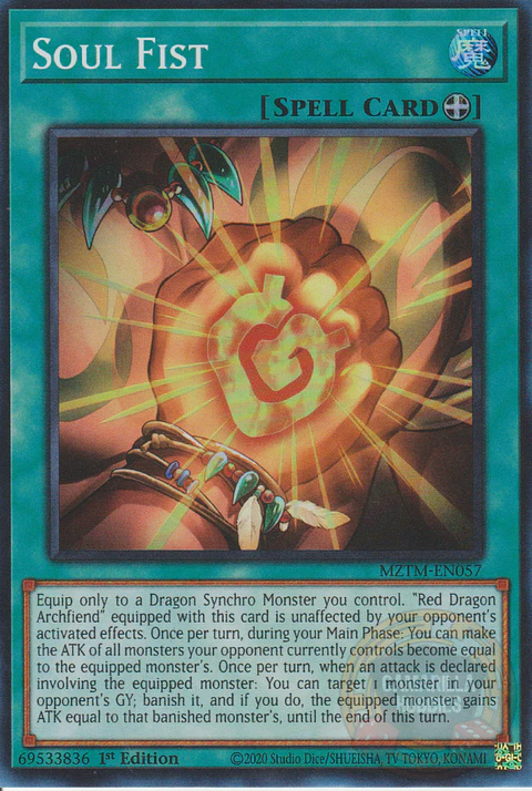 Soul Fist - MZTM-EN057 - Super Rare