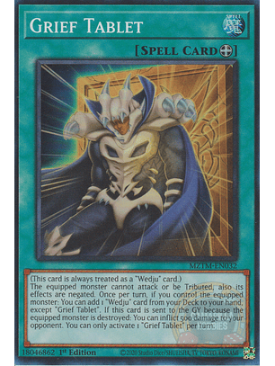 Grief Tablet - MZTM-EN032 - Super Rare 