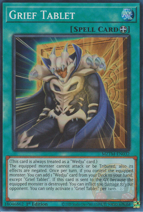 Grief Tablet - MZTM-EN032 - Super Rare 