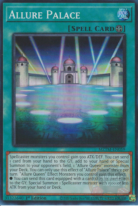 Allure Palace - MZTM-EN059 - Super Rare 