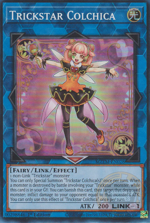 Trickstar Colchica - MZTM-EN028 - Super Rare 