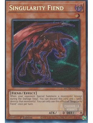 Singularity Fiend - MZTM-EN042 - Secret Rare 