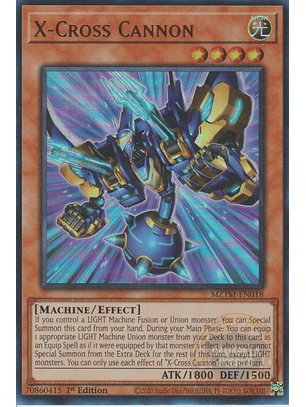 X-Cross Cannon - MZTM-EN018 - Ultra Rare