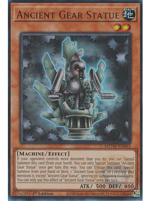 Ancient Gear Statue - MZTM-EN045 - Ultra Rare 