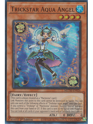 Trickstar Aqua Angel - MZTM-EN026 - Ultra Rare