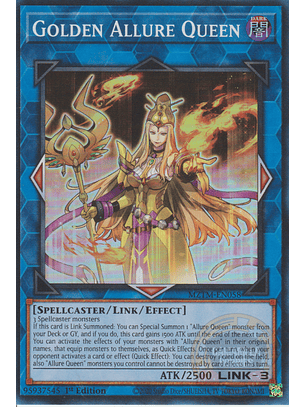 Golden Allure Queen - MZTM-EN058 - Super Rare 